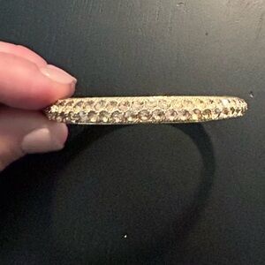 Kate Spade and Sparkly gold bracelets